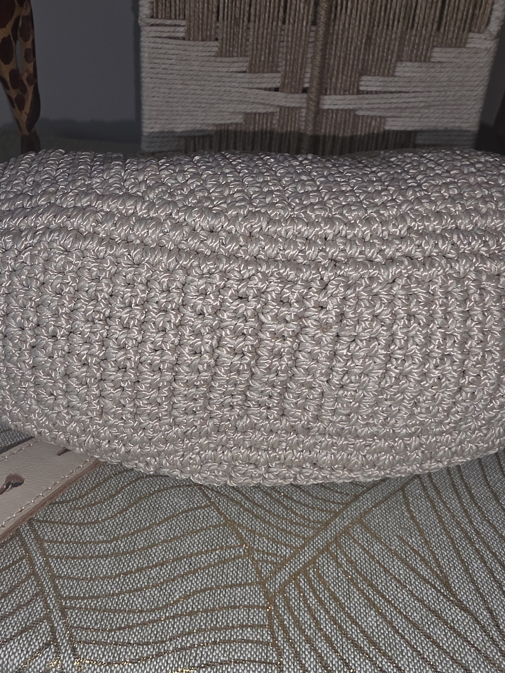 The Sak Cream Woven Crescent Crossbody - Picture 10 of 10
